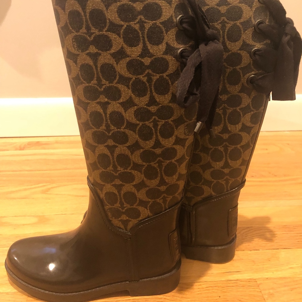 Coach Rain Boots